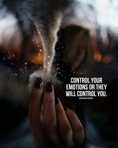 Control your emotions or they will control you | Motivational quotes ...