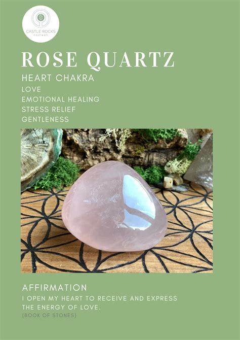 Gem quality Rose Quartz. Heart Chakra stone. The stone of love ...