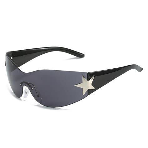 Y2k Star Sunglasses - Silver / Y2K Star | Y2k sunglasses, Stylish ...