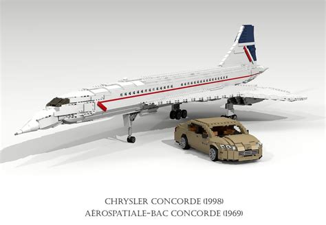 Aérospatiale-BAC Concorde (1969) and Chrysler Concorde (19… | Flickr