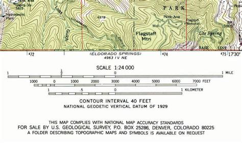 What Scale Is Commonly Used On Topographic Maps | Tourist Map Of English