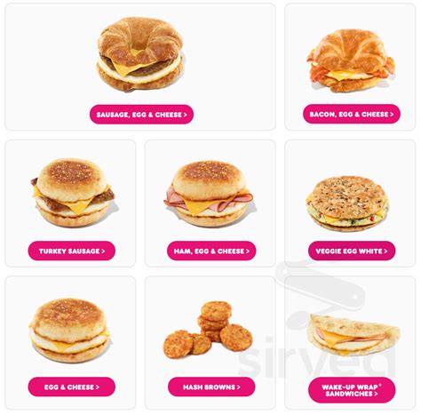 Dunkin' Donuts menu in North Port, Florida, USA