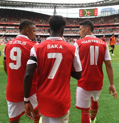 Bukayo Saka and Gabriel Martinelli are 'leading the club' as Arsenal ...