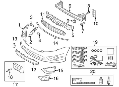 2010 Ford Fusion Front End Parts Diagram | Reviewmotors.co