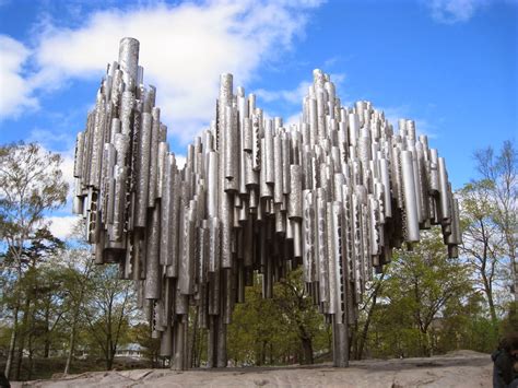 Sibelius Monument Photo Gallery ~ Helsinki Finland