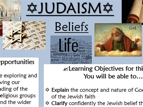 RE GCSE AQA Judaism Beliefs - L1 Intro and the Nature of God part 1 ...