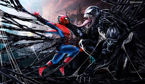 Spider-Man Vs Venom Wallpapers - Top Free Spider-Man Vs Venom ...