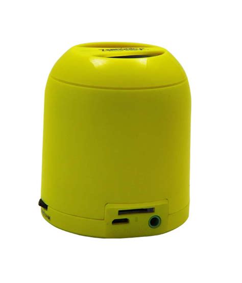 Zebronics Bluetooth Speaker Bullet Yellow - Buy Zebronics Bluetooth ...