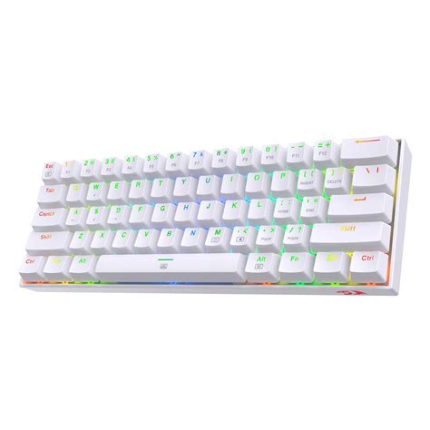 Redragon K630 Dragonborn 60% Wired RGB Gaming Keyboard, 61 Keys Compact ...