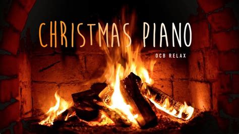 Instrumental Christmas Music with Fireplace & Piano Music 24/7 - Merry ...