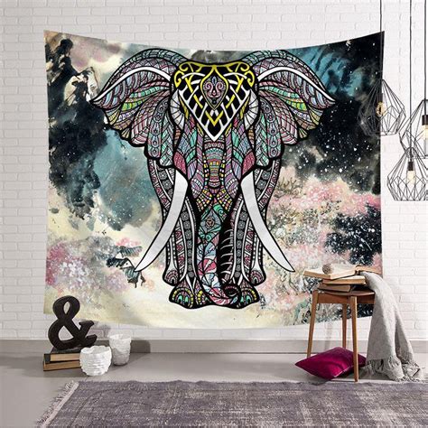 Elephant Tapestry Room Decoration Tapestry Wall Backdrop Wall Hanging ...