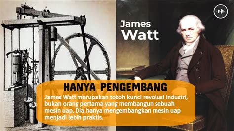 James watt inilah orang pertama penemu mesin uap - YouTube