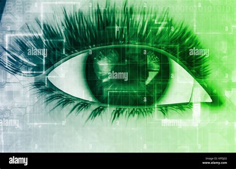 Retinal Scan Stock Photo - Alamy