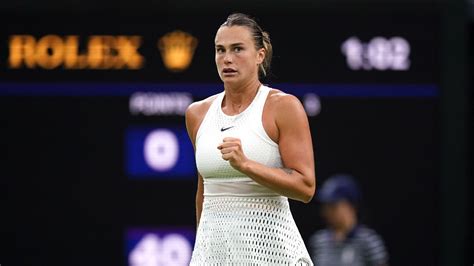 Aryna Sabalenka makes up for lost time with ruthless Wimbledon win ...