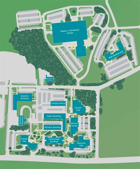 Forsyth Medical Center Campus Map - Freddy Bernardine