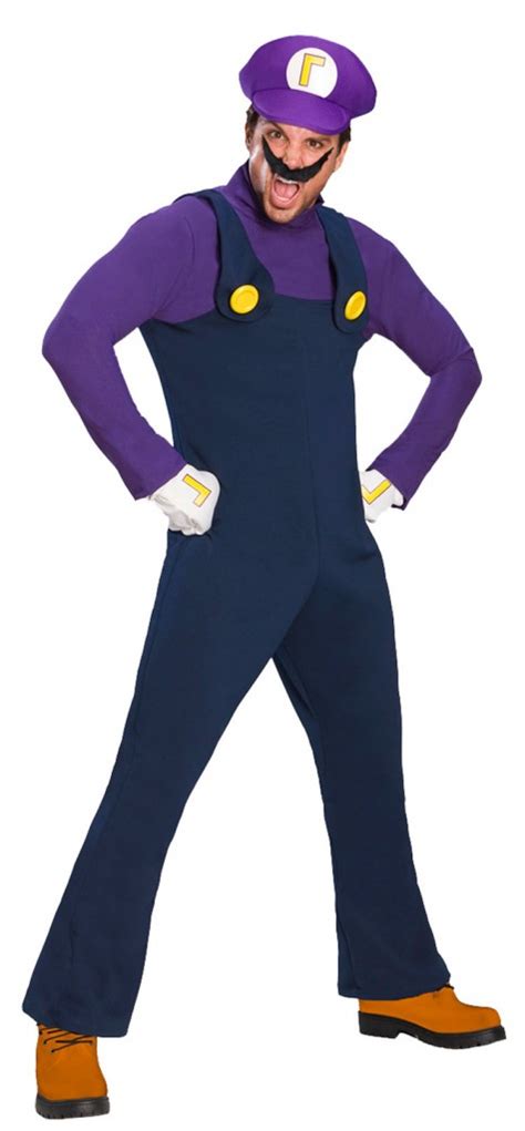 Waluigi Costumes (for Men, Women, Kids) | PartiesCostume.com