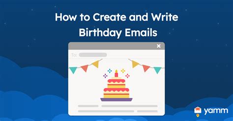 How to Create and Write Birthday emails | YAMM