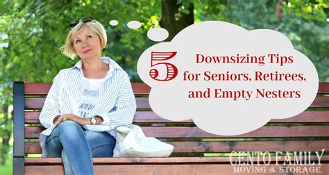 5 Downsizing Tips for Seniors, Retirees, and Empty Nesters - Cento ...