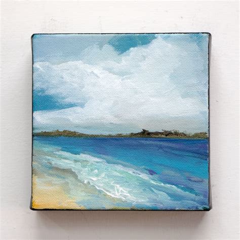 Acrylic Sea Painting - Etsy