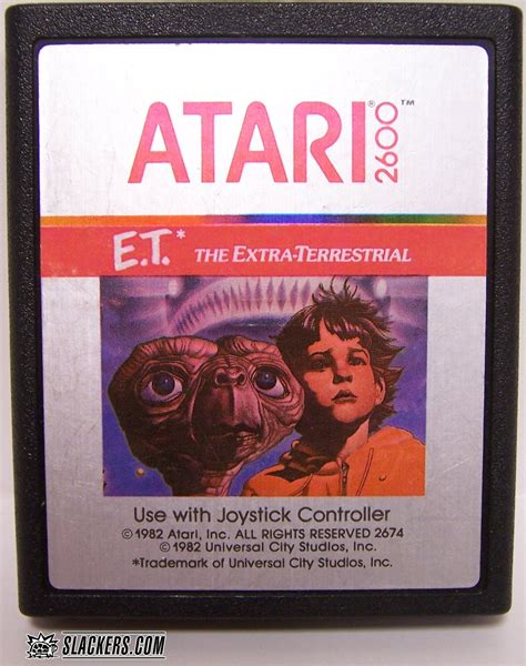 E.T. The Extra-Terrestrial – Atari 2600 – Used – slackers.com – music ...