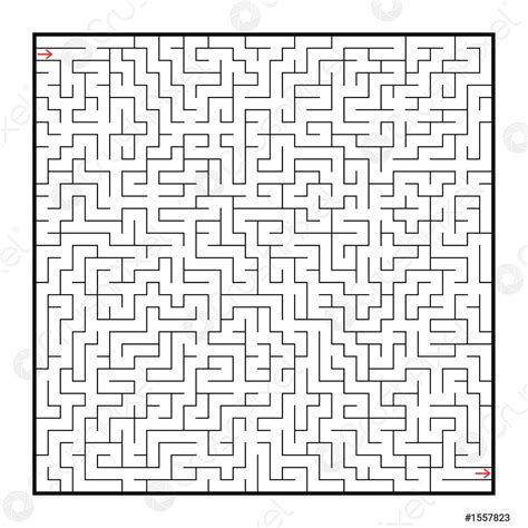 Difficult Maze Printable