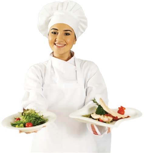 Download Female Chef PNG Image for Free