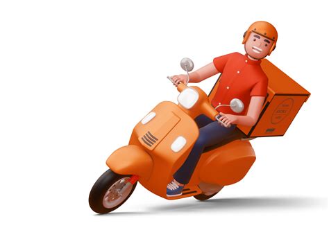 3D delivery boy by Mitchell Santner on Dribbble