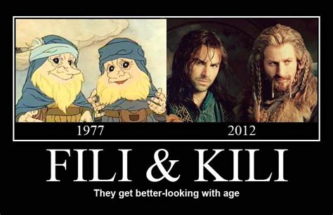 Glad someone else noticed this | Fili and kili, The hobbit, Kili