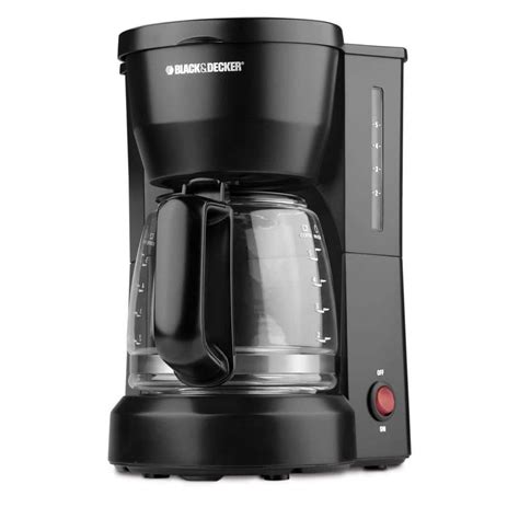 BLACK+DECKER 5-Cup Coffee Maker-DCM600B - The Home Depot