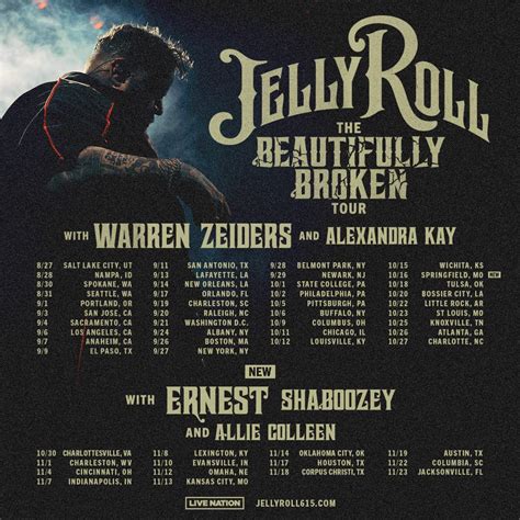 Jelly Roll Kicks Off Huge Beautifully Broken Tour • MUSICFESTNEWS