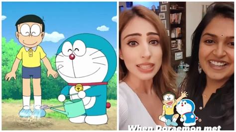 Doraemon, Nobita's voice artists meet in real life; fans call it best ...