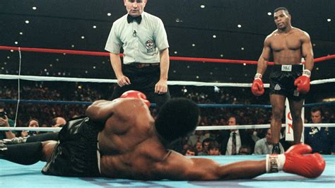 Mike Tyson destroyed Trevor Berbick to become the youngest world ...