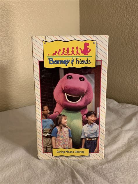 Barney Friends Caring Means Sharing Time Life VHS 1992 ...