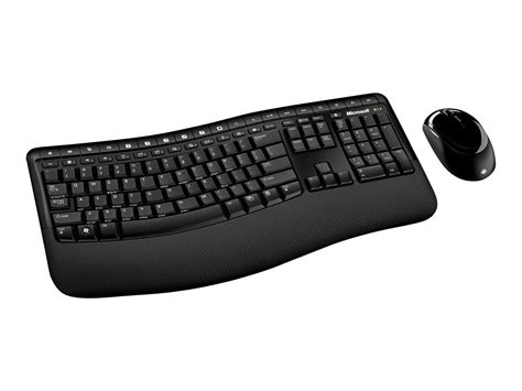 Microsoft Wireless Comfort Desktop 5000 - Keyboard and mouse set ...