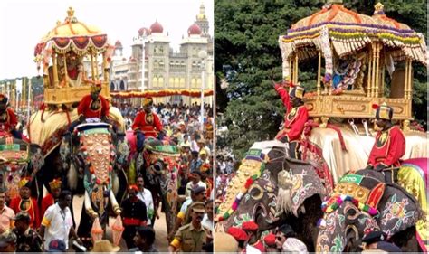 Mysore Dasara Procession 2017 Live Streaming: Watch Video of Jamboo ...