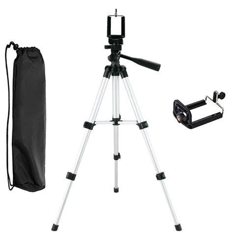 Professional Camera Tripod Stand Holder Mount for iPhone Samsung Cell ...