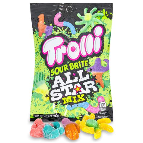 Trolli Sour Brite All Star Mix Gummy Candy | Candy Funhouse – Candy ...