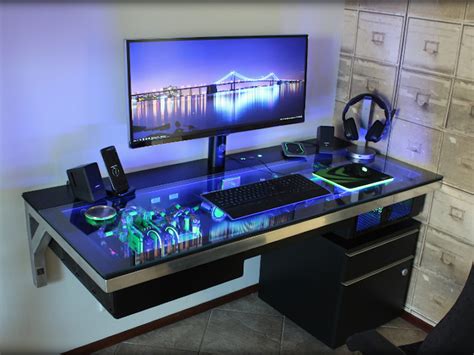 Картинки по запросу gaming desk | Diy computer desk, Pc desk, Computer desk