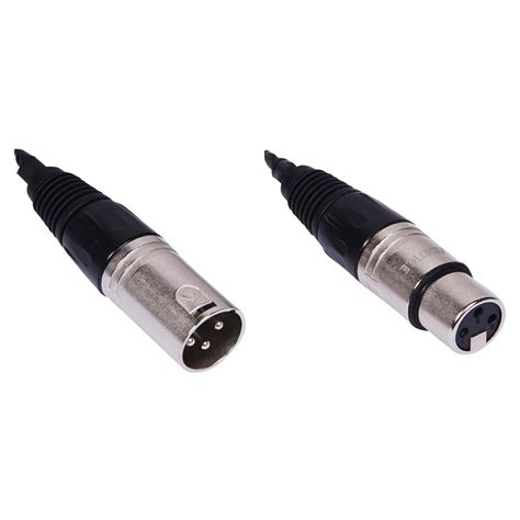 XLR Connector Female and Male Pack of 5 - Kadence.in