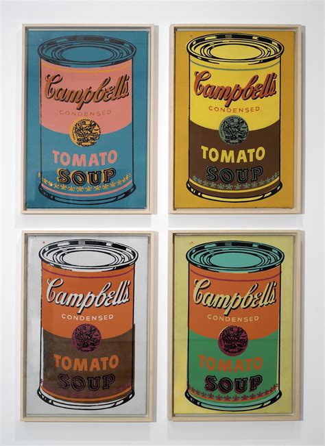 andy warhol four colored campbell's soup - Google Search | Arte pop ...