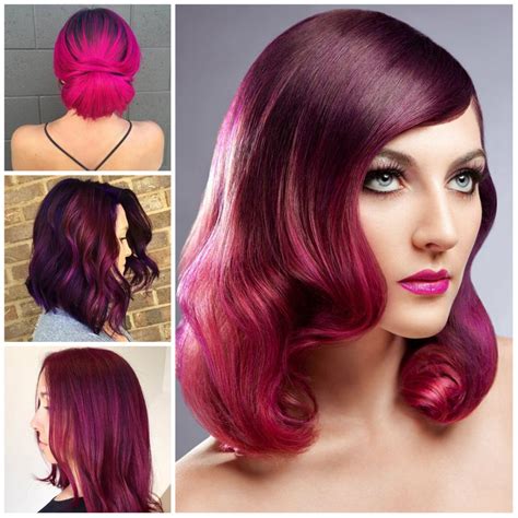 23 Ideas for trendy Magenta hair color – HairStyles for Women