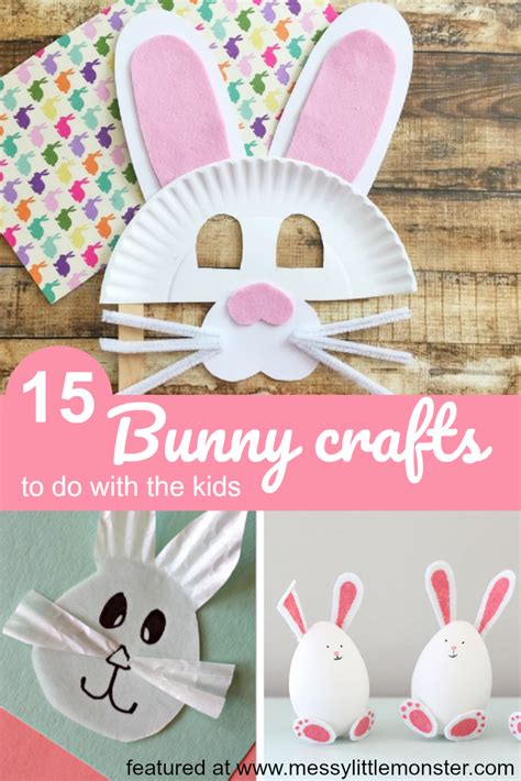 Adorable Easter Bunny Crafts for Kids - Messy Little Monster