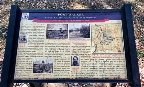 Fort Walker Historical Marker