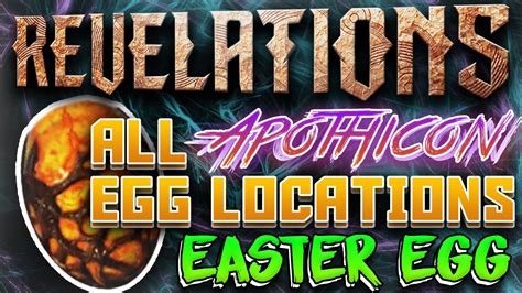 All Apothicon Egg Locations In Revelations (Easter Egg Guide) - YouTube