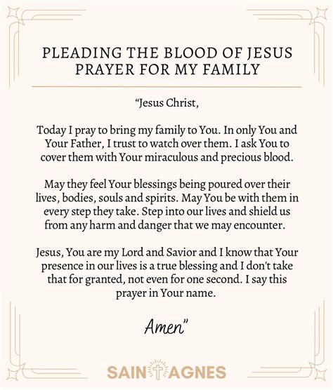 The Strongest 4 Prayers for Pleading The Blood of Jesus