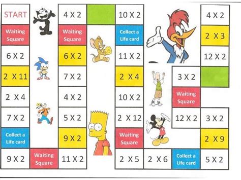 Times Table Board Games | Teaching Resources