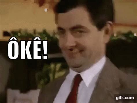 Mr, Bean, NháyMắt, Ok, Oke GIF - Mr Bean Wink - Discover & Share GIFs