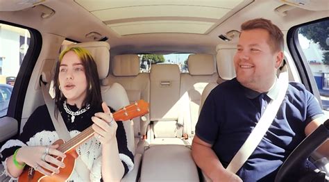 Billie Eilish Goes Behind The Scenes In Carpool Karaoke