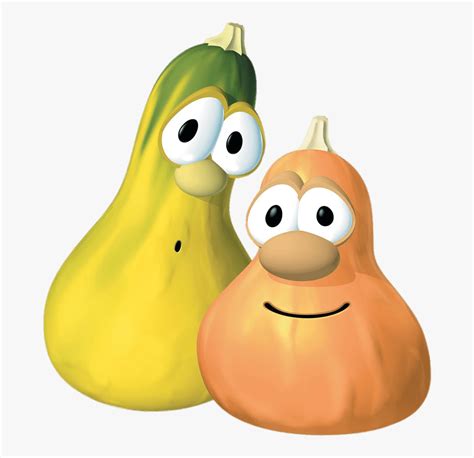 Jimmy And Jerry Gourd - Squash Veggie Tales Characters , Free ...