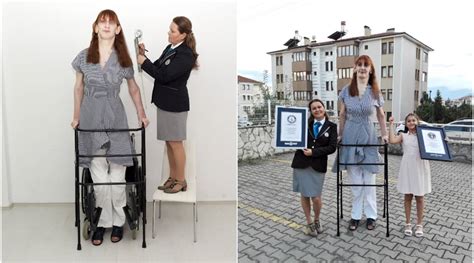 Guinness Records 2022: At 7 feet and 0.7 inch, Rumeysa Gelgi is the ...